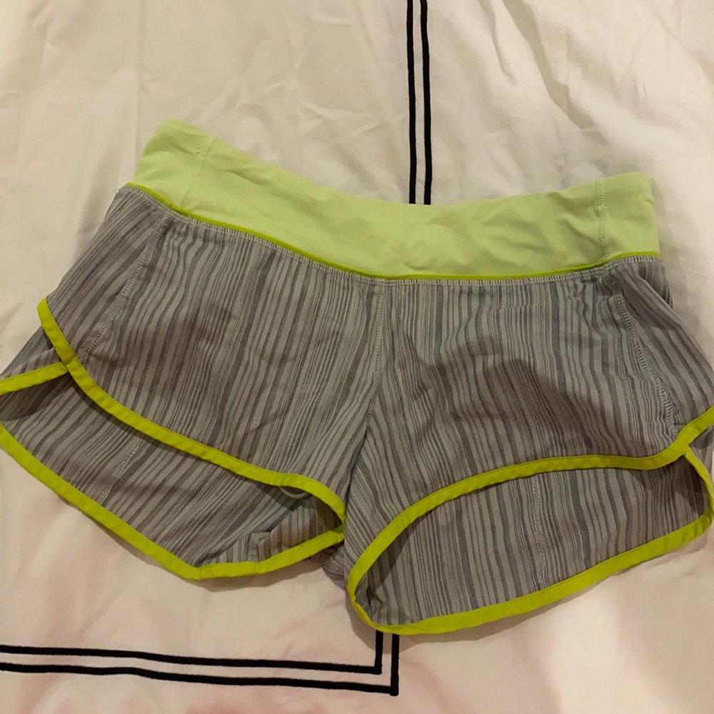 Lulu lemon grey shorts